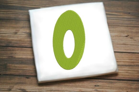 Alphabet Letter O Machine Embroidery Design Review for Business Use
