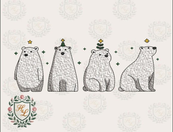 Christmas Polar Bear Embroidery Files: A Designer’s Review for Boutique Apparel