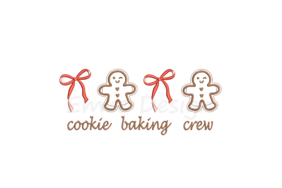 Cookie Baking Crew Christmas Embroidery Review