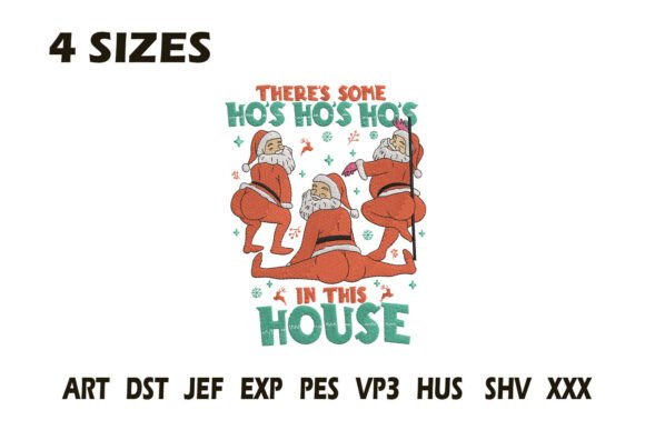 Funny Santa Ho Ho House Embroidery: A Designer’s Honest Review