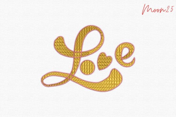Golden Love Script Heart Embroidery: A Designer’s Review for Boutique Apparel