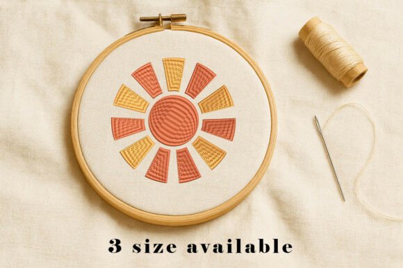 h1>Retro Sunburst Embroidery Design: A Designer’s Honest Review for Real Projects
