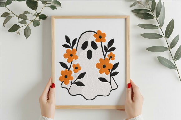 Halloween BOO Embroidery Design Vintage Review