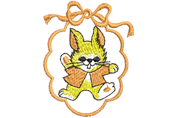 Rabbit in Brown Sweater Embroidery: A Designer’s Review