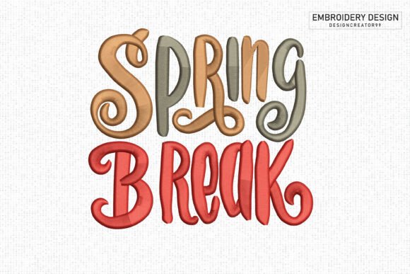 Spring Break Embroidery: A Designer’s Take for Boutique Apparel